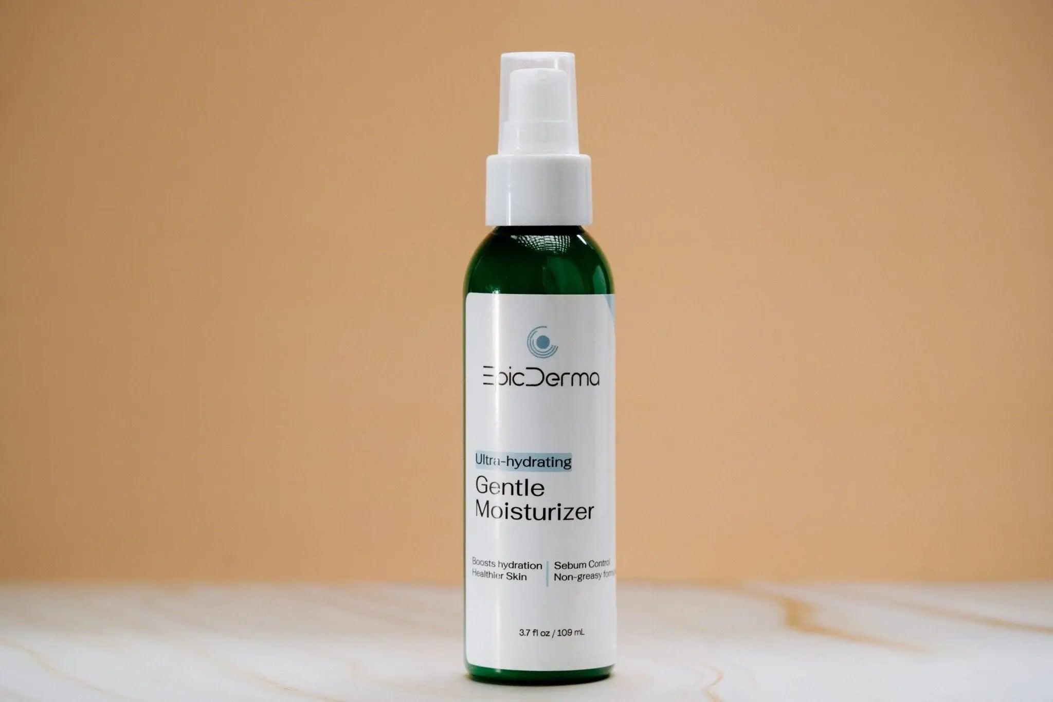 Gentle Moisturizer with MCT oil & aloe to deeply hydrate and restore sensitive skin barrier – Epicderma
