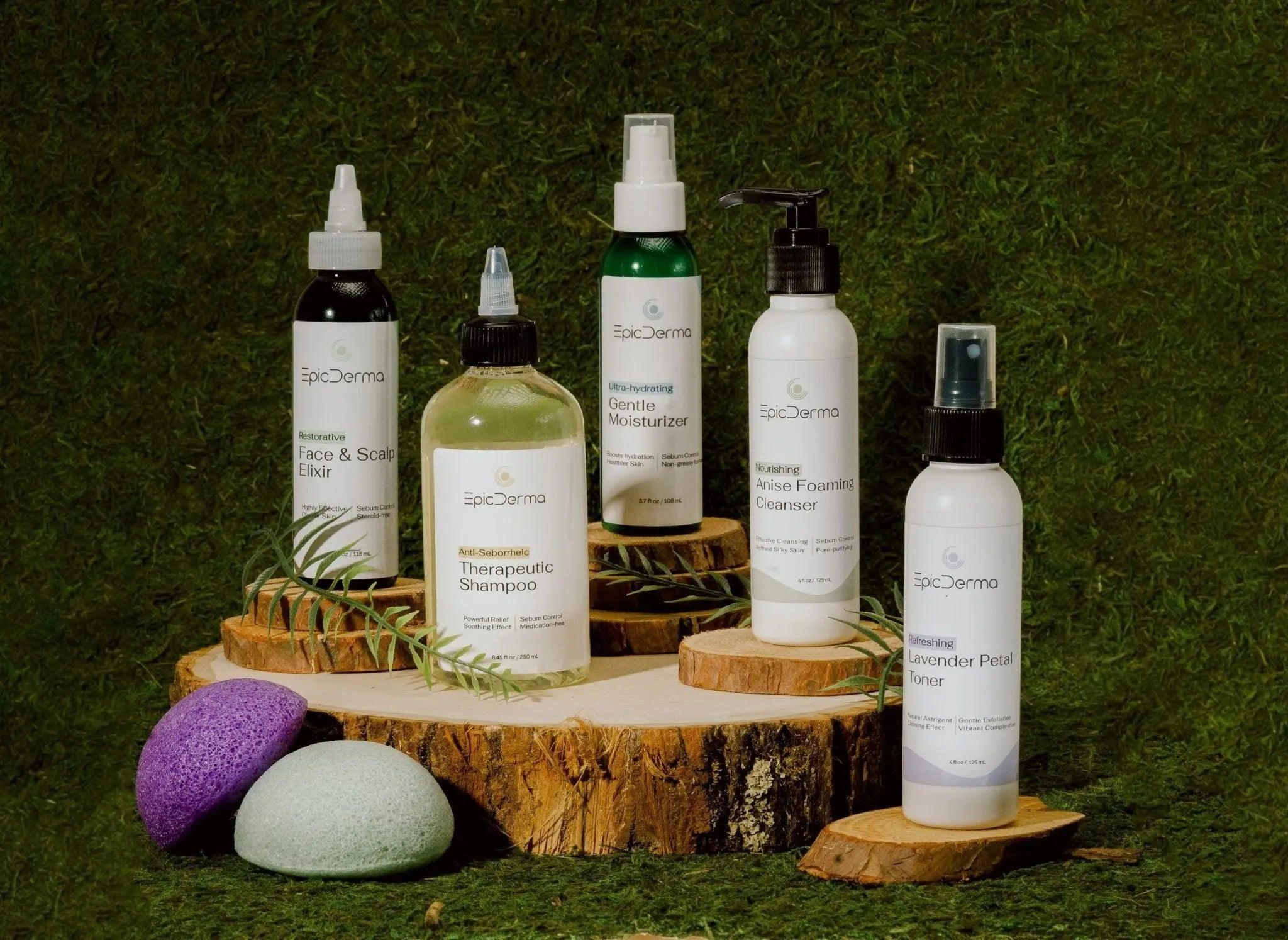SebDerm Complete Kit with full Epicderma range for head-to-toe relief – Epicderma
