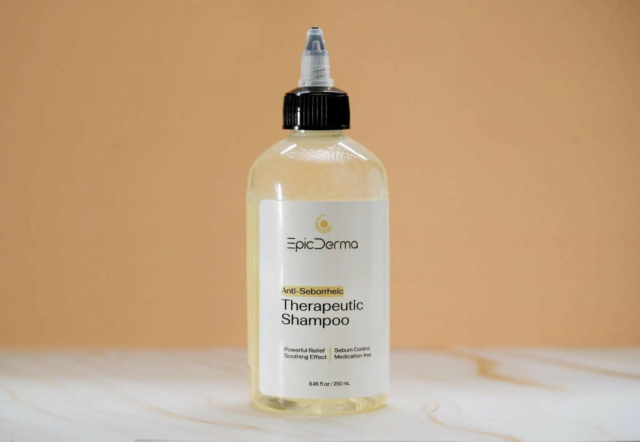 Therapeutic Shampoo with Manuka honey & chamomile to soothe flakes and calm irritated scalp – Epicderma