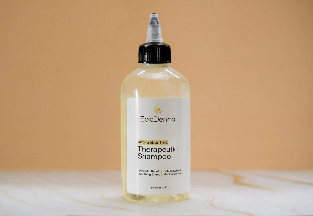 Therapeutic Shampoo with Manuka honey &amp; chamomile to soothe flakes and calm irritated scalp – Epicderma
