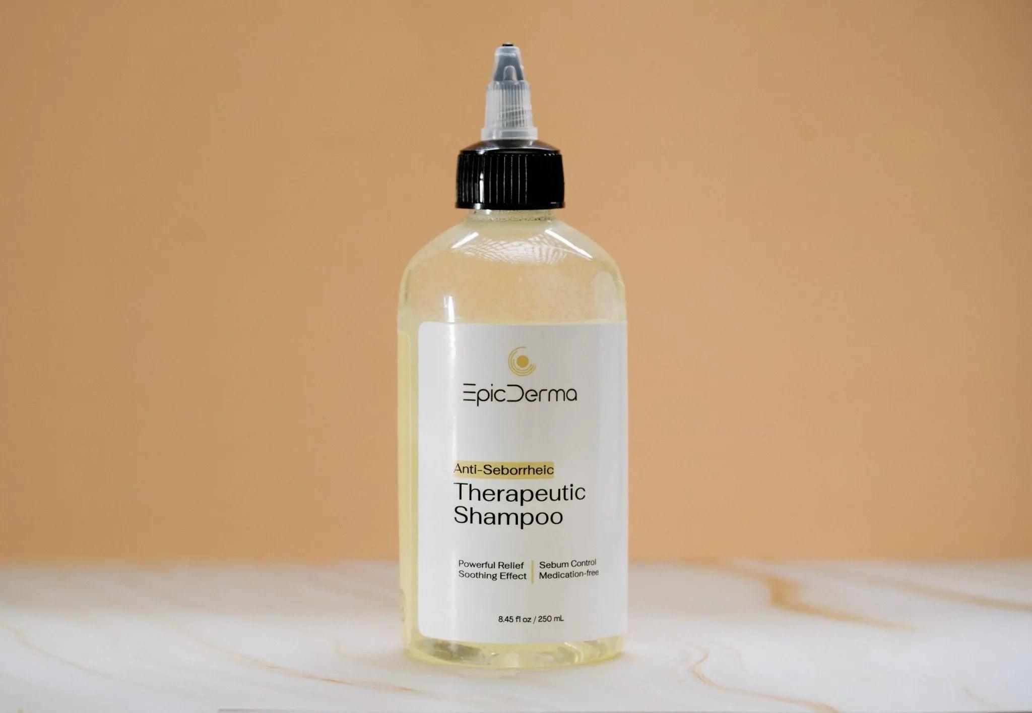 Therapeutic Shampoo with Manuka honey &amp; chamomile to soothe flakes and calm irritated scalp – Epicderma